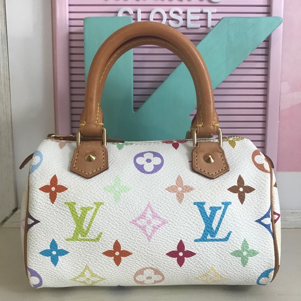 Louis Vuitton Multicolor Mini Speedy - Picture 2 of 8